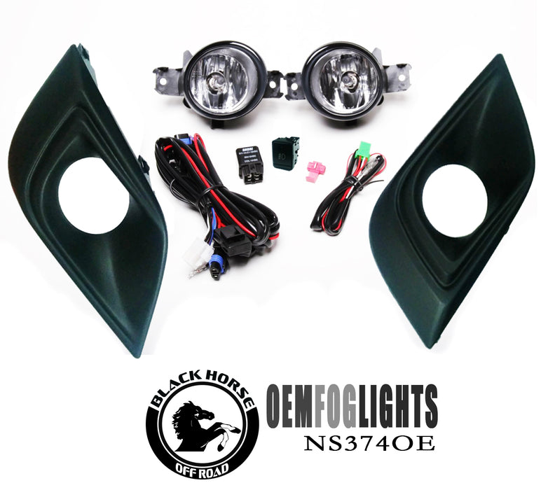 Black Horse Off Road NS374OE OEM Replica Fog Light - Truck Part Superstore