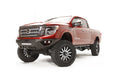 Fab Fours NT16-D3751-1 Vengeance Front Bumper; 2 Stage Black Powder Coated; w/No Guard; w/Sensors; - Truck Part Superstore