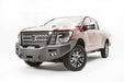 Fab Fours NT16-F3751-1 Premium Winch Front Bumper; 2 Stage Black Powder Coated; w/No Guard; - Truck Part Superstore