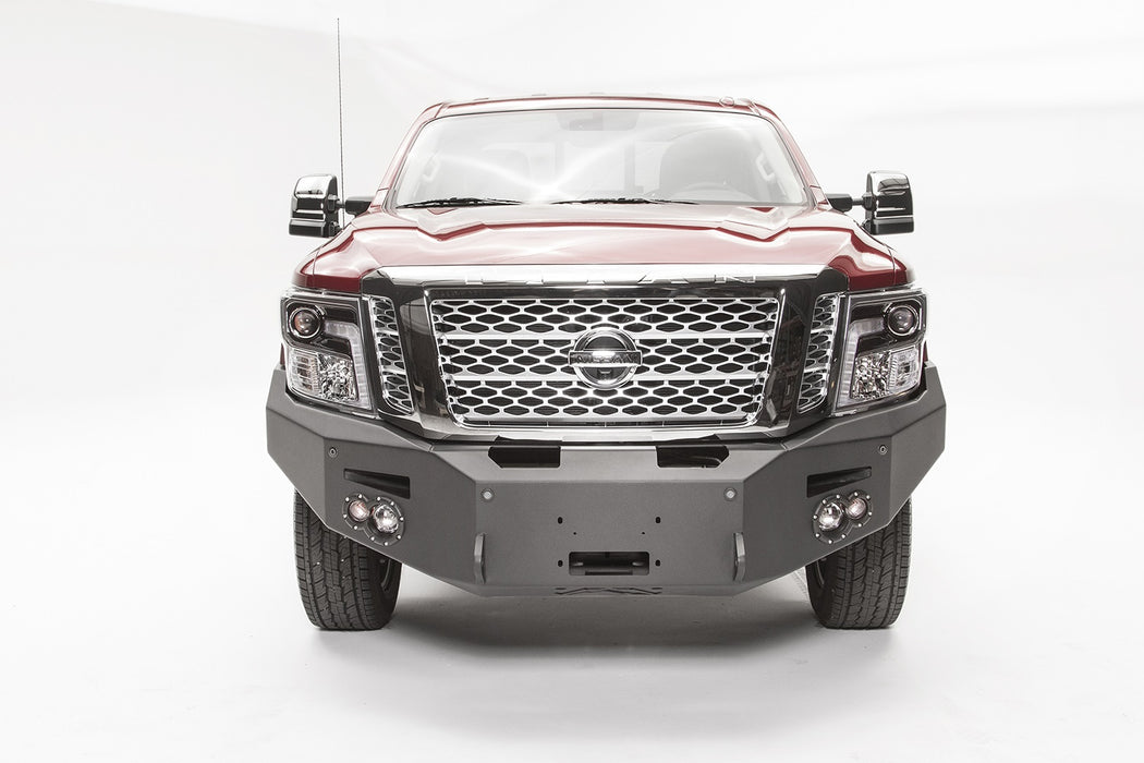 Fab Fours NT16-F3751-B Premium Winch Front Bumper; Uncoated/Paintable; w/No Guard; [AWSL]; - Truck Part Superstore