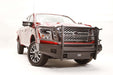 Fab Fours NT16-R3762-1 Elite Front Bumper; 2 Stage Black Powder Coated; w/Pre-Runner Guard; w/Tow Hook; - Truck Part Superstore