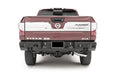 Fab Fours NT16-W3751-1 Premium Rear Bumper; 2 Stage Black Powder Coated; w/Sensors; - Truck Part Superstore