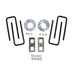 Skyjacker NT26MSP Lift Kit 2 Inch Lift Front 16-17 Nissan Titan XD Includes Upper Strut Spacers Rear Blocks U-Bolts and Hardware Skyjacker - Truck Part Superstore