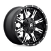 Fuel 1PC D54120909850 D541 20X9 6X135/5.5 MT-BLK-MACH 01MM - Truck Part Superstore