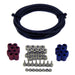 Nitrous Express NX401 D-2 BLACK HOSE CONVERSION FOR 4 CYL. DIRECT PORT SYSTEMS. - Truck Part Superstore
