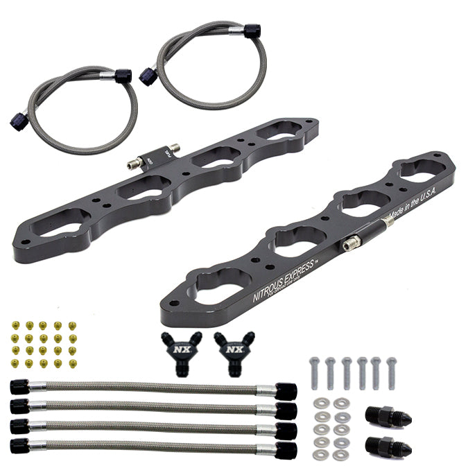 Nitrous Express NX956 Nitrous Plate Conversion Kit; Fits w/Coyote Engine; Wet; Direct Port; - Truck Part Superstore