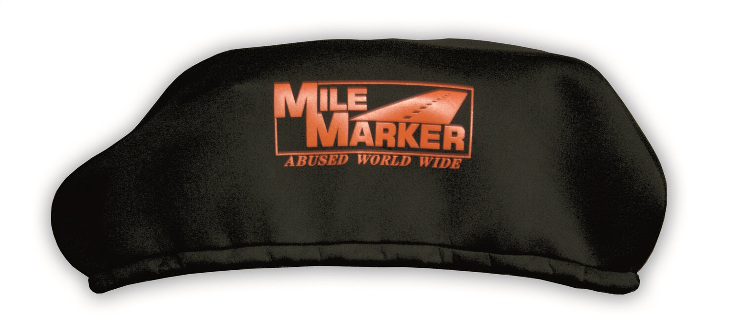 Mile Marker 8506 Winch Cover Fits 8000 - 12000 LB Electric Winches Black w/Logo Mile Marker - Truck Part Superstore