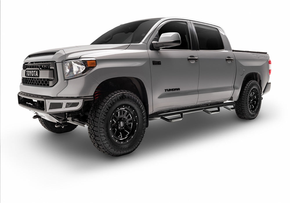 N-Fab D06110CC-6 Nerf Step-W2W w/BedAcs(3Stps)-06-08Ram1500/06-09 2500/3500 6ft.4in.Mega-GlossBlk - Truck Part Superstore