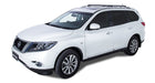Rhino-Rack USA JA7971 Vortex StealthBar Roof Rack; 2 Bar; 905mm; Black; For Use w/Roof Rails; - Truck Part Superstore