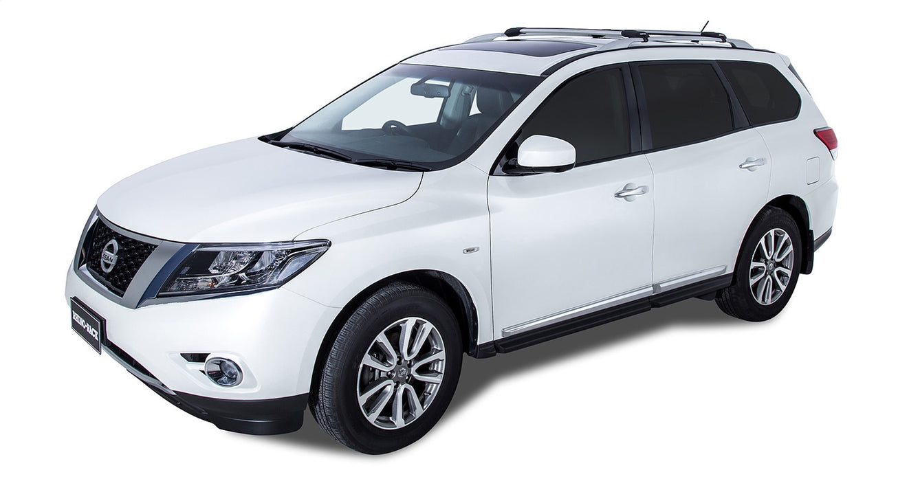 Rhino-Rack USA JA7952 Vortex StealthBar Roof Rack; 2 Bar; 905mm; Silver; For Use w/Roof Rails; - Truck Part Superstore