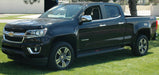 Owens Products OC7080ECX2B Running Boards Classicpro Series Extruded 2 Inch Black 15-18 Colorado/Canyon W/O Flares 2 Inch Riser Crew Cab Aluminum Black Owens Products - Truck Part Superstore