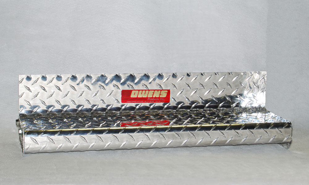 Owens Products OC8438X Running Boards Classicpro Series Diamond 4 Inch 99-07 Silverado/Sierra 8 Ft Long Bed 4 Inch Riser Aluminum Owens Products - Truck Part Superstore