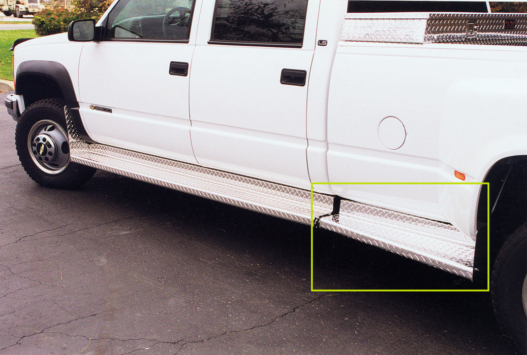 Owens Products OC9136EDX1 Running Boards Classicpro Series Diamond 2 Inch 88-98 Chevrolet/GMC CK 8 Ft Long Bed 2 Inch Riser Aluminum Owens Products - Truck Part Superstore