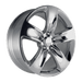 Performance Replicas 154P-217350 PR154 20X10 5X5.0 POLISH CLEAR 50MM - Truck Part Superstore