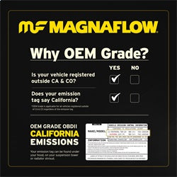 MagnaFlow Exhaust Products 23-054 OEM Grade Direct-Fit Catalytic Converter - Truck Part Superstore