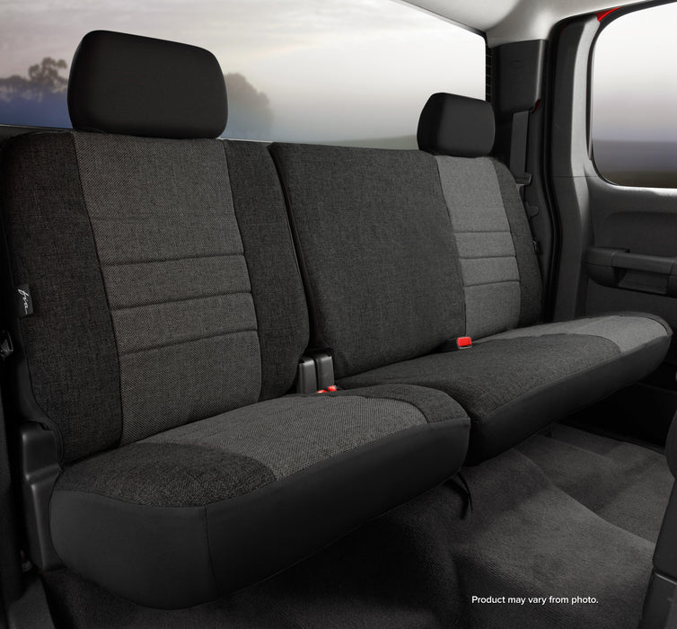 FIA OE32-26 CHARC OE30 Series - Oe Tweed Custom Fit Rear Seat Cover- Charcoal - Truck Part Superstore
