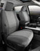 FIA OE37-18 GRAY Oe™ Custom Seat Cover; Tweed; Gray; Bucket Seats; Adjustable Headrests; - Truck Part Superstore