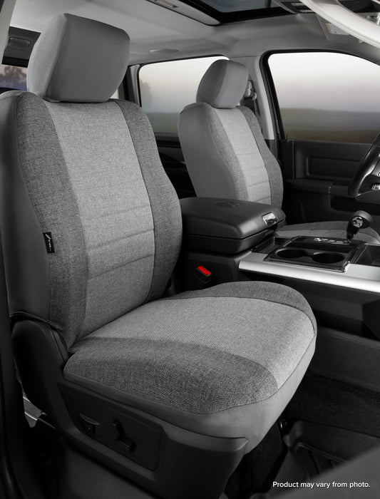 FIA OE39-57 GRAY Oe™ Custom Seat Cover; Bench Seat; Gray; - Truck Part Superstore