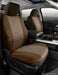 FIA OE37-69 TAUPE Oe™ Custom Seat Cover; Bucket Seats; w/Adjustable Headrests; Side Airbag; Taupe; - Truck Part Superstore