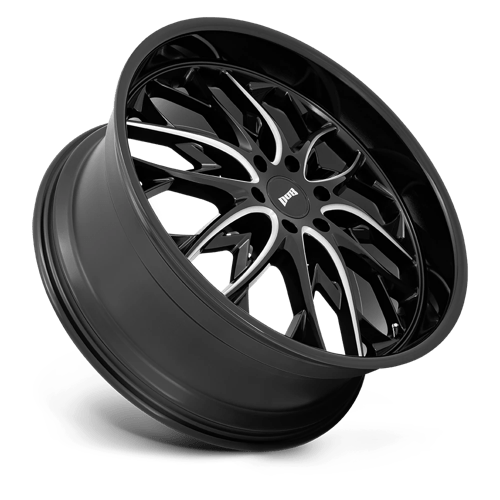 DUB 1PC S263229584+25 S263 22X9.5 6X5.5 G-BLK MILL 25MM - Truck Part Superstore