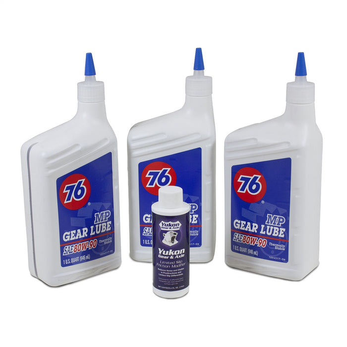 Yukon Gear OK 4-QRT-A Redline Synthetic Shock Proof Oil with Positraction Additive. 4 Quarts. - Truck Part Superstore