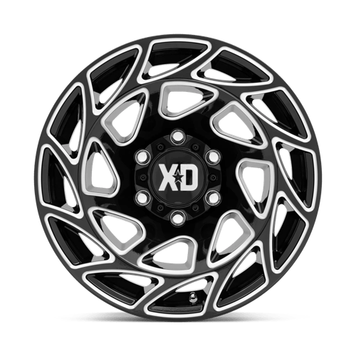 XD XD86079068312N XD860 17X9 6X5.5 G-BLK MILL -12MM - Truck Part Superstore