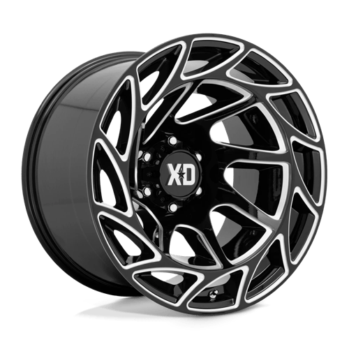 XD XD86021263344N XD860 20X12 6X135 G-BLK MILL -44MM - Truck Part Superstore