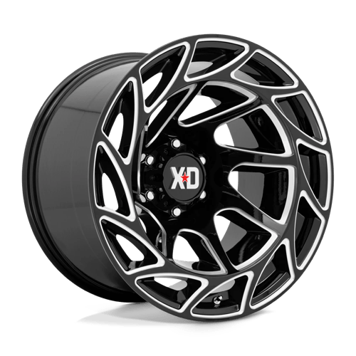 XD XD86021268344N XD860 20X12 6X5.5 G-BLK MILL -44MM - Truck Part Superstore