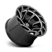 XD XD86021263344N XD860 20X12 6X135 G-BLK MILL -44MM - Truck Part Superstore
