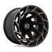 XD XD86021268644N XD860 20X12 6X5.5 S-BLK BRZTCC -44MM - Truck Part Superstore