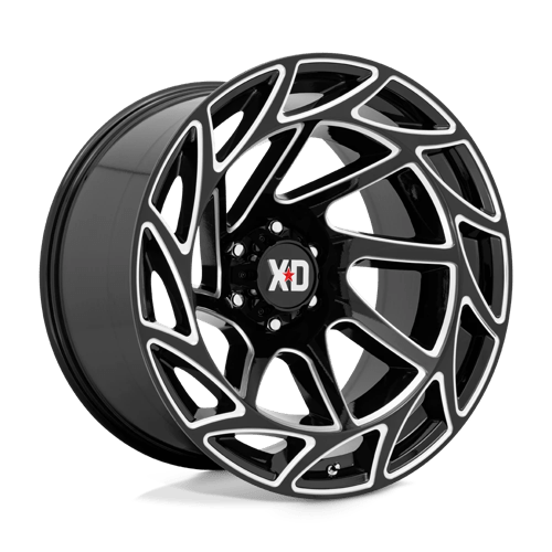 XD XD86022268344N XD860 22X12 6X5.5 G-BLK MILL -44MM - Truck Part Superstore