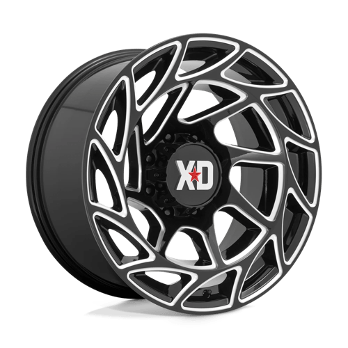 XD XD86021087318N XD860 20X10 8X170 G-BLK MILL -18MM - Truck Part Superstore