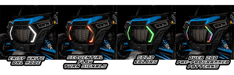 Oracle Lighting 1447-332 Dynamic ColorSHIFT Surface Mount DRL Signature Light - Truck Part Superstore