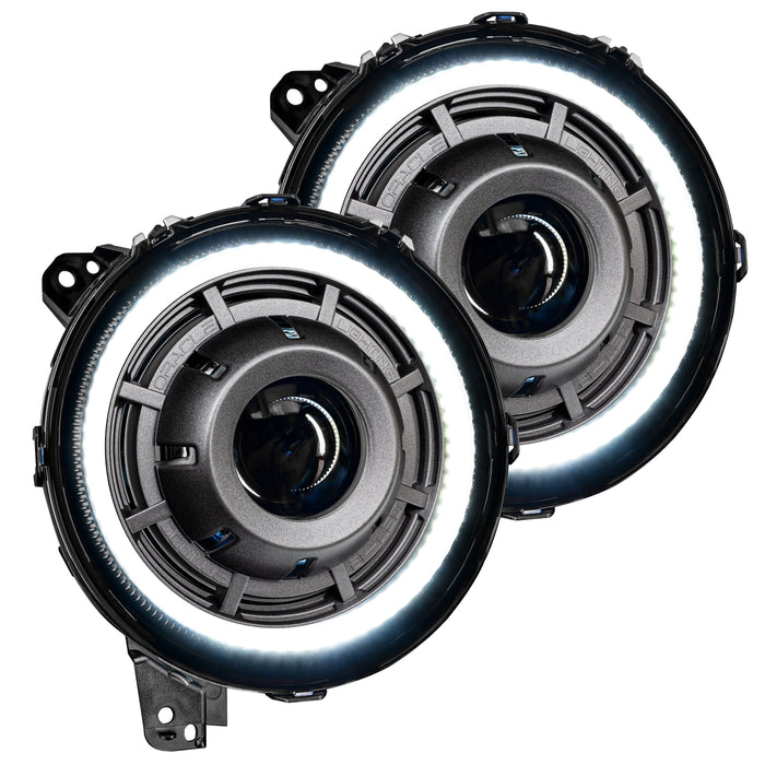 Oracle Lighting 5839-504-PAU Lighting Oculus Bi-LED Projector Headlights, 5500K - Truck Part Superstore