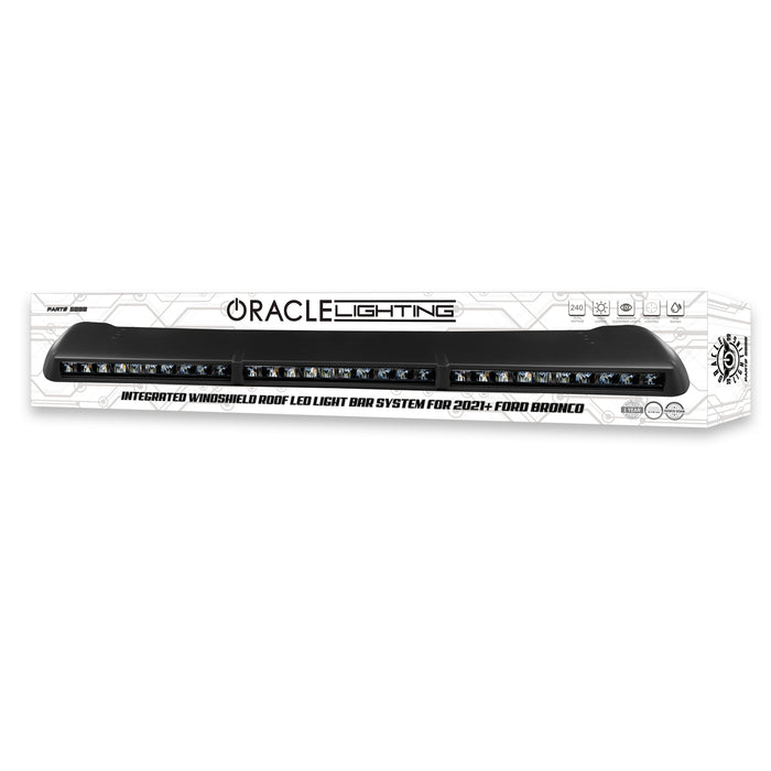 Oracle Lighting 5888-023 Integrated Windshield Roof LED Light Bar System for 2021+ Ford Bronco - Truck Part Superstore