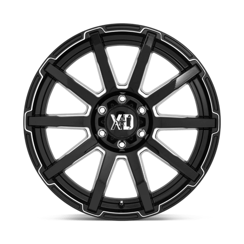 XD XD84729064330 XD847 20X9 6X4.5 G-BLK MILL 30MM - Truck Part Superstore