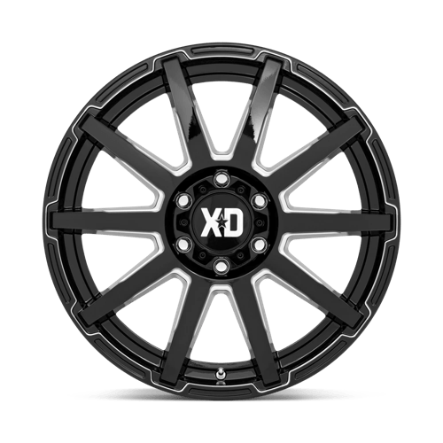 XD XD84721063312 XD847 20X10 6X135 G-BLK MILL 12MM - Truck Part Superstore
