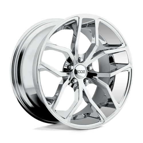 Foose 1PC F148200021+40 F148 20X10 5X120 CHR-PLATED 40MM - Truck Part Superstore