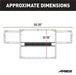 ARIES P1050 Pro Series Black Steel Grille Guard; Select Jeep Wrangler JK - Truck Part Superstore