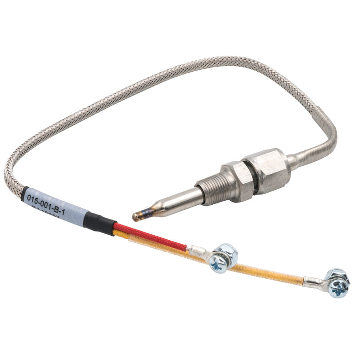 AutoMeter 4744 GAUGE; PYROMETER (EGT); 2 1/16in.; 1600deg.F; STEPPER MOTOR; CARBON FIBER - Truck Part Superstore