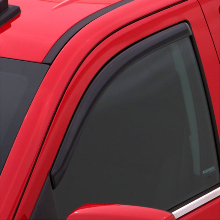 Auto Ventshade (AVS) 192467 Ventvisor® In-Channel Deflector 2 pc.; Front; Smoke; - Truck Part Superstore