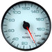 AutoMeter P23012 GAUGE; SPEEDOMETER; 5in.; 180 MPH; ELEC. PROGRAMMABLE; WHITE/BLACK; SPEK-PRO - Truck Part Superstore