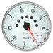 AutoMeter P23811 GAUGE; TACHOMETER; 5in.; 8K RPM; W/SHIFT LIGHT/PEAK MEM; WHITE/CHROME; SPEK-PRO - Truck Part Superstore