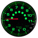 AutoMeter P239328 GAUGE; TACHOMETER; 5in.; 11K RPM; W/SHIFT LIGHT/PEAK MEM; BLACK/BLACK; SPEK-PRO - Truck Part Superstore