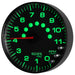 AutoMeter P239328 GAUGE; TACHOMETER; 5in.; 11K RPM; W/SHIFT LIGHT/PEAK MEM; BLACK/BLACK; SPEK-PRO - Truck Part Superstore