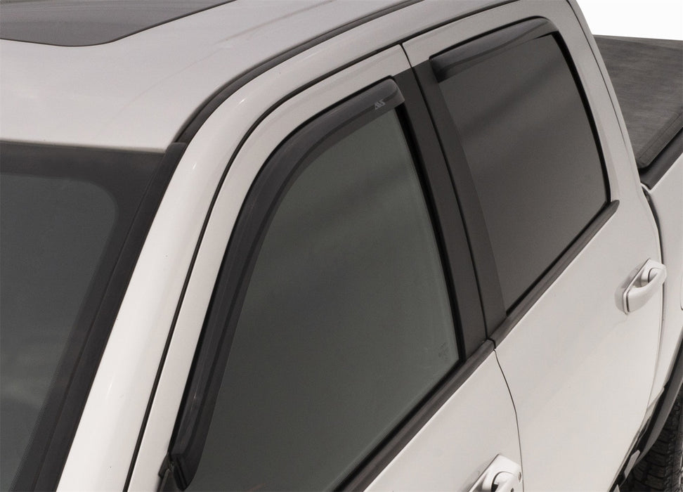 Auto Ventshade (AVS) 194623 Ventvisor® In-Channel Deflector 4 pc.; Smoke; - Truck Part Superstore