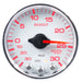 AutoMeter P30211 GAUGE; VAC/BOOST; 2 1/16in.; 30INHG-30PSI; STEPPER MTR W/PK/WRN; WHT/CHRME; SPEK - Truck Part Superstore