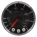 AutoMeter P302318 GAUGE; VAC/BOOST; 2 1/16in.; 30INHG-30PSI; STEPPER MTR W/PK/WRN; BLK/CHRME; SPEK - Truck Part Superstore