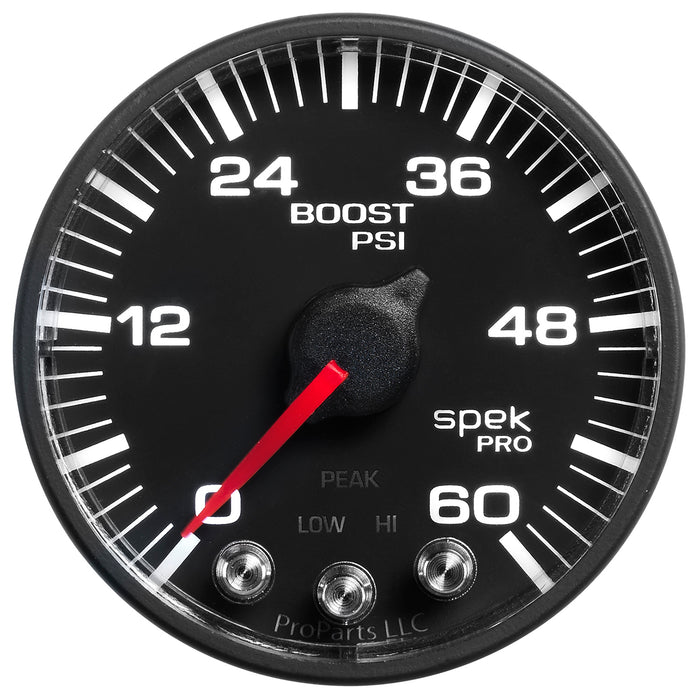 AutoMeter P72011 DIESEL GAUGE KIT; A-PILLAR; FORD 08-10; BOOST/EGT; 60PSI/2000deg.F; BLK; SPEK-PR - Truck Part Superstore