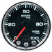 AutoMeter P30531 GAUGE; BOOST; 2 1/16in.; 100PSI; STEPPER MOTOR W/PEAK/WARN; BLK/CHRM; SPEK-PRO - Truck Part Superstore